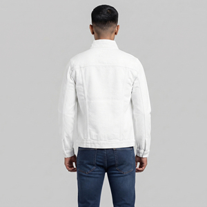 Fashion Style <b>Denim</b> <b>Jackets</b> Men Button Down Jeans Button Up <b>Jackets</b> Men's Stand Collar <b>Denim</b> <b>Jackets</b> Mens - Product Image 4