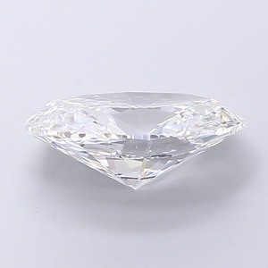 Diamant ovale 2,86 carats, couleur E, clarté VS1, pierre cultivée en laboratoire CVD, polissage excellent, pour une magnifique bague de fiançailles. - Product Image 3