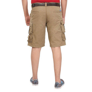 Plus Size <b>Men</b> Elasticated <b>Lightweight</b> Cotton Multi-Pocket <b>Cargo</b> <b>Shorts</b> - Product Image 6
