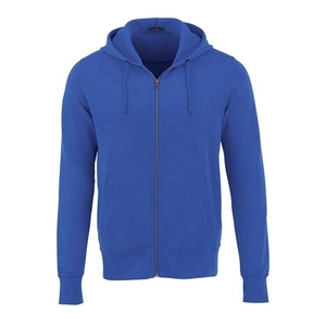 High Quality Custom Logo Zipper <b>Hoodie</b> <b>Men</b> Long Sleeve Eco-Friendly Knitted 100% Cotton Sweatshirt Plus Size Pattern - Product Image 2