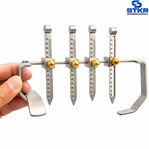 Proyectómetro Nasal Davis, Instrumento de Medición para Rinoplastia, Regla de Medición de Acero Inoxidable para Trasplante de Cabello, Ajustable con 4 Brazos, para Cirugía - Product Image 5