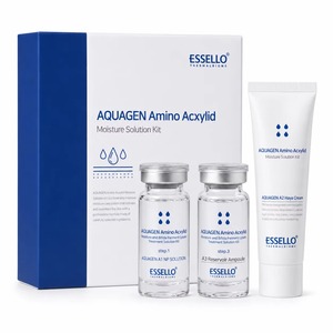Ensemble de soins de la peau aux acides aminés, kit de solution hydratante coréenne, hydratation profonde, raffermissement de la peau, kit d'hydratation en 3 étapes, soin de la peau au collagène marin - Product Image 1