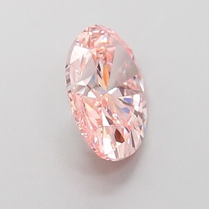 Diamant rose intense ovale fantaisie, clarté VS2, 2 carats, bonne polissage, pierre naturelle lâche LDDK362, pierre précieuse rose rare pour bijoux - Product Image 6