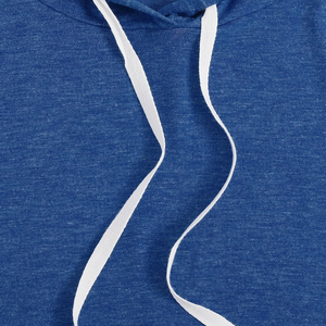 Camiseta sin mangas con capucha de calidad superior 100% algodón para mujer, transpirable, de secado rápido, teñida lisa, agradable al tacto. - Product Image 3