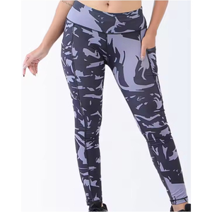 Nuevos Leggings de Mujer de Alta Calidad, Impresión Personalizada, Transpirables, Ecológicos, Control de Abdomen, Cintura Alta, Personalizables - Product Image 4