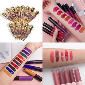 ลิปสติกเนื้อแมทท์แบบน้ำ สีชัด ติดทนนาน กันน้ำ ไม่เลอะ ติดทน ไม่หลุดลอก เนื้อกำมะหยี่ รับผลิตแบรนด์ส่วนตัว - Product Image 4