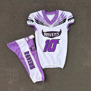Uniformes de Fútbol Americano Personalizados, Ropa Deportiva, Equipación para Campeones, Uniformes de Fútbol Americano de Alta Calidad para Equipos y Ligas - Product Image 1
