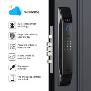 ระบบล็อคประตูดิจิตอล HanDaily พร้อมระบบจดจำใบหน้า ควบคุมผ่านแอพ Wifi  ปลดล็อคด้วยบัตร คีย์การ์ด และระบบปลดล็อคแบบไม่ใช้กุญแจ สำหรับประตูหน้าบ้าน - Product Image 2