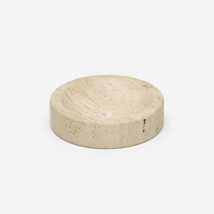 Bol rond en travertin beige, très vendu, pour la décoration et l'organisation de la maison moderne - Product Image 3