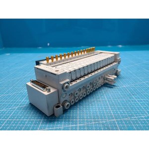 SMC VVQ1000-1C2 + VQ1300Y-5C ชุดประกอบวาล์วโซลินอยด์มือสอง ใช้ได้ทันที อะไหล่อุปกรณ์เซมิคอนดักเตอร์ยี่ห้อ Legacy - Product Image 1