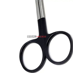 Tijeras Micro Iris de Doble Curvatura TC de Alta Calidad, Rectas y Curvas, de Acero Inoxidable, con Hojas Afiladas, Instrumento Quirúrgico de Precisión - Product Image 3