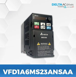 อินเวอร์เตอร์ Delta MS300 VFD1A6MS23ANSAA แบบสามเฟส 230V 0.2KW ขนาดกะทัดรัด - Product Image 1