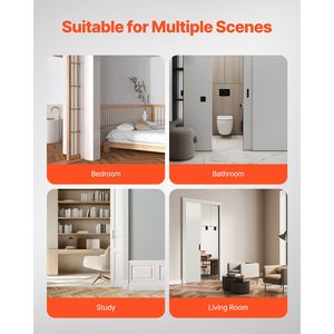 Kit Ferramenta per Porta Scorrevole a Scomparsa di Grado Commerciale, 1,44 m, Resistente - Product Image 6