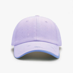 Gorra de Béisbol Unisex de Moda, 6 Paneles, 100% Algodón, Bordado Personalizado, Gorra de Béisbol Personalizada de Fábrica OEM - Product Image 4