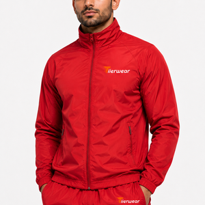 Mens Winter Waterproof Quick Dry Windproof Tracksuit Lightweight Breathable Polyester Full <b>Zip</b> Windbreaker Jacket <b>Jogger</b> Pants - Product Image 4