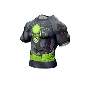 Men's Quick-Drying Compression <b>Long</b> Rash Guard Shirt Breathable Fitness Sportswear for MMA Gym Training Plain Fabric Sport - Product Image 6