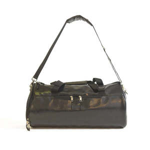 Sac de voyage en cuir imperméable de haute qualité avec compartiment à chaussures, grande capacité, sac de sport pour hommes et femmes - Product Image 3