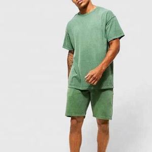 2025 New <b>Men</b> Summer fashion <b>Short</b> <b>set</b> Best Style <b>Top</b> Quality <b>Men</b> acid wash <b>Shorts</b> <b>Set</b> Breathable Regular Size <b>Men's</b> <b>Short</b> <b>Sets</b> - Product Image 1
