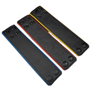 Pulsera de Cuero con Ribete para Hombre, Cuatro Opciones de Color, Cuero Genuino Premium, Ajuste Ajustable, Estilo Club - Product Image 4