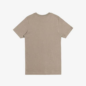 T-shirt classique pour homme Flame, beige désert, taupe, polyester/coton doux - Product Image 2