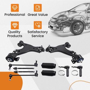 Pièces de suspension GMC Acadia 2007-2015 : 12x bras de suspension inférieurs avant, barre stabilisatrice, biellette de direction - Product Image 2