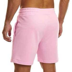 Pantalones Cortos de Felpa para Hombre con Logotipo Personalizado, Cintura Elástica, 100% Algodón, Lisos, con Cordón Ajustable, Estilo Urbano, Diseño Sólido, OEM - Product Image 6