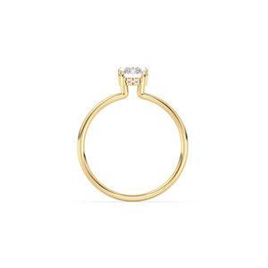 Anillo REYES, Diseño Clásico Más Vendido, Plata de Ley 925, Corte Radiante, Moissanita de 1.04 Quilates, para Mujer, Anillo de Lujo para Regalo de Boda - Product Image 6