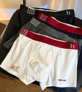 <b>Custom</b> Private Label Ice Silk <b>Boxer</b> Briefs Men Anti-Static Breathable Cooling Underwear Plaid Waist ODM Manufacturer Bulk - Product Image 4