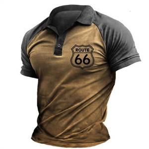 Camiseta de Polo de Golf para Hombre, Nuevo Estilo Primavera Otoño, Logotipo Personalizado, Deportiva, Holgada, de Secado Rápido, a Rayas, Transpirable - Product Image 6