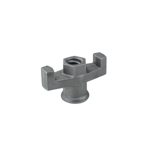 Écrou à oreilles fileté, finition galvanisée à chaud, revêtement anti-rouille pour béton, antidérapant, léger - Product Image 2