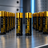Piles alcalines OEM LR6 AA 1,5 V en vrac avec logo personnalisé pour les importateurs d'outils électriques et d'appareils photo