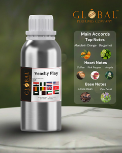 VENCHY PLAY Inspired <b>Perfume</b> Oil High Quality Premium <b>Fragrance</b> Long Lasting Bulk Suppliers Concentrated Multi-Scent Daily - Product Image 1