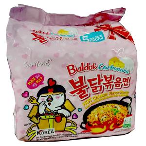 ราเมนซัมยัง บุลดัก คาร์โบนาร่า รสไก่เผ็ด 130 กรัม ราคาโรงงาน คุณภาพพรีเมียม บะหมี่กึ่งสำเร็จรูปเกาหลีรสเผ็ด ขายส่งราคาดีที่สุด! ! - Product Image 3
