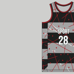 Uniforme de Baloncesto sin Mangas de Secado Rápido, 100% Poliéster, de Alta Calidad, con Diseño de Logotipo Personalizado para Adultos, Precio al por Mayor, Transpirable - Product Image 3
