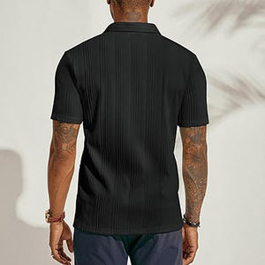 Nouveaux polos personnalisés avec logo sublimé sur mesure, polos pour hommes de haute qualité en vente en ligne à bas prix - Product Image 5