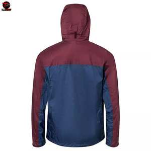 Men's <b>Winter</b> <b>Waterproof</b> Reversible Shell Rain <b>Jacket</b> Breathable Quick Dry Stand Hooded Windproof Casual Outdoor Windbreaker - Product Image 2