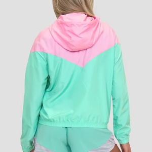 Vestes coupe-vent pour femmes de qualité supérieure, logo personnalisé, respirantes, coupe-vent sport pour femmes - Product Image 5