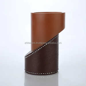 Esencia real de madera y cuero PU hecho a mano Bakhoor quemador elegante hecho a mano árabe Mubkhar para Ramadán Eid y regalo de lujo - Product Image 2