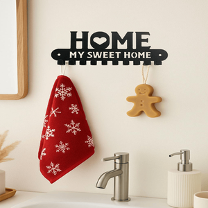 CIFbuy 2-in-1 Halloween & Christmas <b>Wall</b> <b>Key</b> Holder Sturdy Iron <b>Hooks</b> for Entryway Organizer Mail <b>Key</b> Home Decor Inspired TikTok - Product Image 2