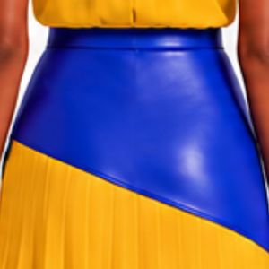 Women Pleated <b>Skirt</b> High Waist A Line Midi <b>Skirt</b> Elegant Flowy Casual Fashion Bottom Comfortable Custom Wholesale Ladies Apparel - Product Image 6