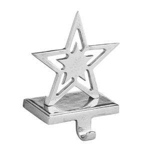 Hot Sale Aluminium Top Christmas <b>Stocking</b> <b>Holder</b> For Hanging Decorative Use Xmas <b>Stocking</b> <b>Holder</b> With Silver Reindeer Top - Product Image 3