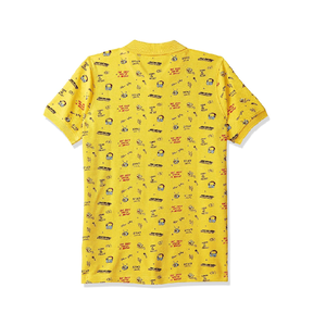 เสื้อโปโลผู้ชายพิมพ์ลายทรงเข้ารูปทันสมัยราคาส่ง ออกแบบได้ตามต้องการ เสื้อโปโลเด็กผู้ชายแบบลำลอง คอปกพับได้ จากบังกลาเทศ - Product Image 4