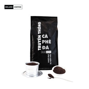 กาแฟโรบัสต้าบดเย็นพรีเมียมมิลานโอ รสเข้ม คั่วเข้ม 1 กก. รสขม คุณภาพสูงจากเวียดนาม - Product Image 5