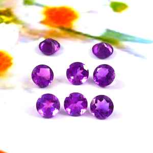 Ametista Africana Natural, Corte Facetado de 1x1 mm, Calibrada, Piedra Preciosa Suelta para Joyería, Lote al por Mayor, Calidad AAA, Dureza 7+, Tercera Clase - Product Image 3