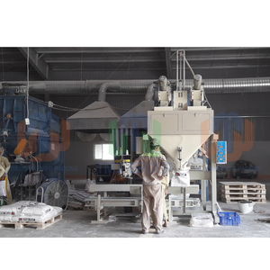 Semi-automatic Filling & Packaging TBM-SS02-A-V Export Quality Bagging Machine 10kg-50kg Grout Cement <b>Putty</b> Powder Sack Bag - Product Image 3