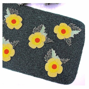 New Arrival Handmade Floral Design Glass Beaded <b>Table</b> <b>Runner</b> Elegant Beaded <b>Runner</b> For Dining Wedding Party & Everyday Use - Product Image 6
