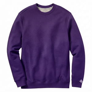 Sudadera con Capucha para Hombre PURPLE, Forro Polar Grueso, Manga Larga, Estilo Formal, Prenda de Otoño, Servicio OEM, Ecológica, Antiarrugas - Product Image 1
