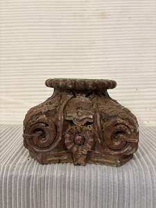 Décoration d'intérieur rustique et moderne, élégant porte-bougie en bois, rehausse l'esthétique du salon, du bureau à domicile, meubles en bois naturel - Product Image 3