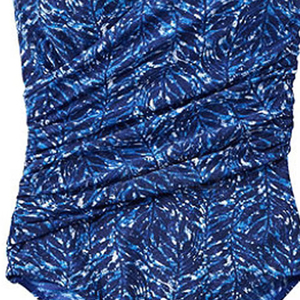 Latest Design Women's Swimming Suit Best Quality 100% Polyester Casual Wear Scoop Neck Ruched Decoration Seamless Construction - Product Image 6