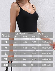 Women Solid Color Knitted Tank <b>Tops</b> V-Neck Sleeveless Casual Breathable Spandex Polyester <b>Top</b> Black - Product Image 2